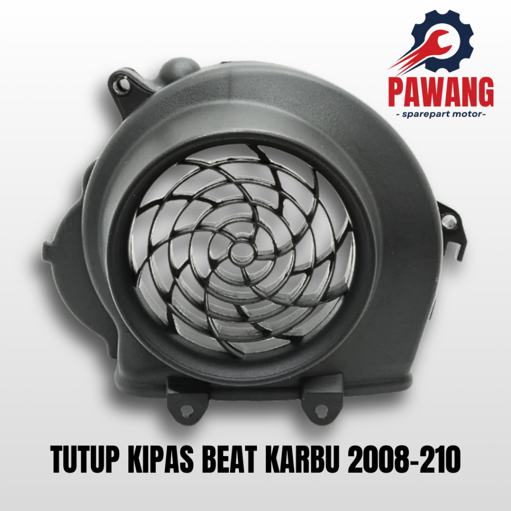 TUTUP KIPAS MESIN BEAT CARBU (KVY) - TUTUP COVER KIPAS FAN BEAT CARBU KVY 2008 - 2010
