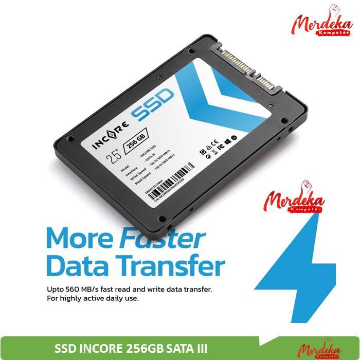 SSD Incore  256GB SATA III ORIGINAL