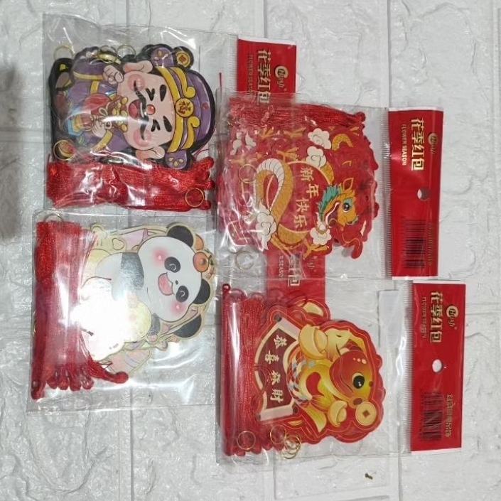 GANTUNGAN IMLEK/GANTUNGAN IMLEK KARAKTER/DEKORASI IMLEK/HIASAN IMLEK/GANTUNGAN IMLEK ISI 6