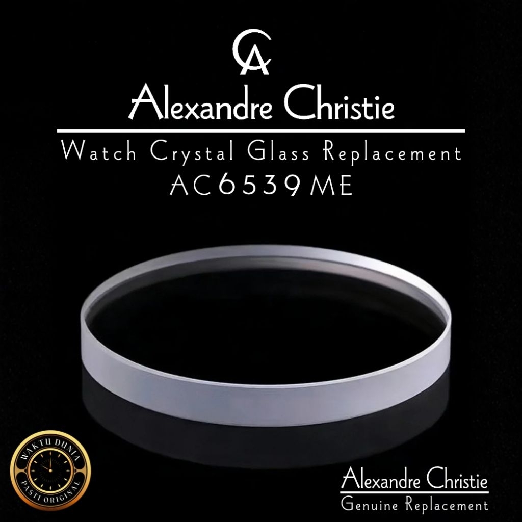 KACA JAM TANGAN ALEXANDRE CHRISTIE AC 6539 ME