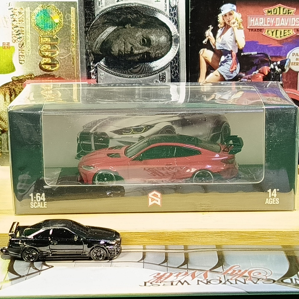 Street Warrior BMW M4 G82 red 1 of 500 diecast 164