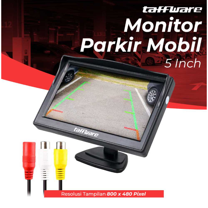 (BAYAR DI TEMPAT) Monitor Rear View Parkir Mobil TFT LCD 5 Inch TV Mini TV Kecil TV Mobil