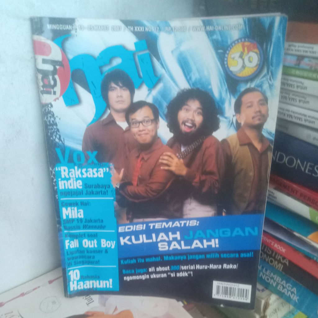 buku majalah Hai