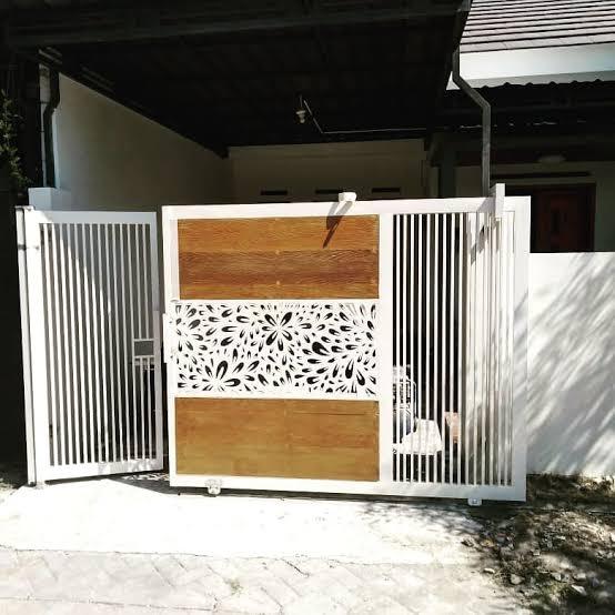 Pagar Kombinasi Plat Cutting Terbaru Pagar Plat Pagar Cutting Laser