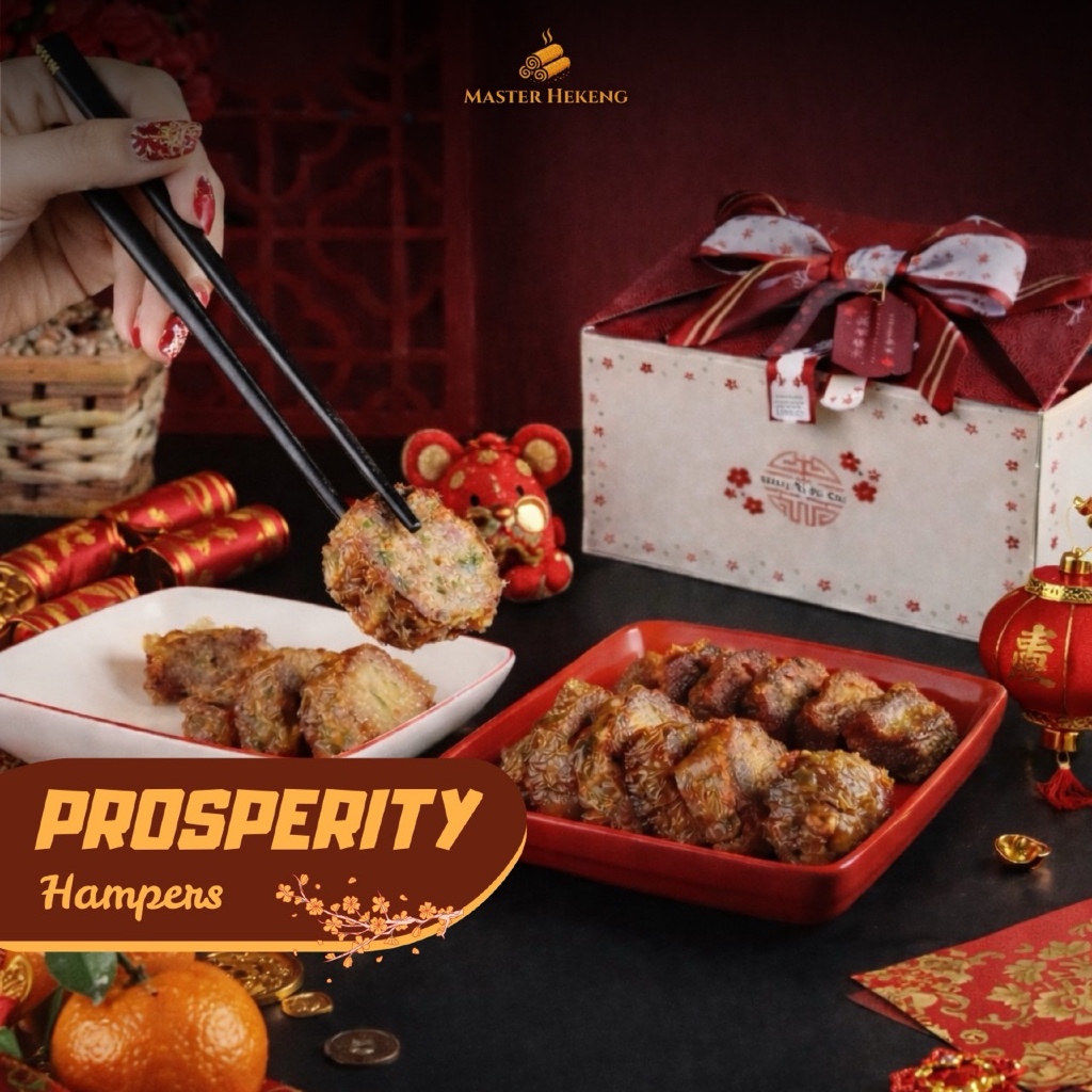 PROSPERITY CNY Hampers Imlek | Hekeng FROZEN | FULL Babi Ayam Udang Premium