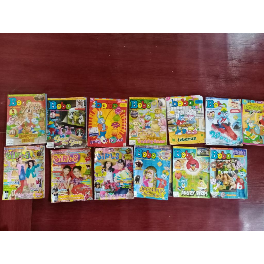 Majalah Bobo, Girl & Donald Duck