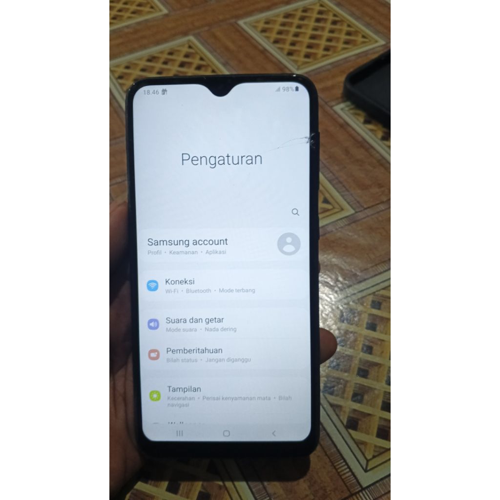 Samsung a10 ram2/32 kondisi normal