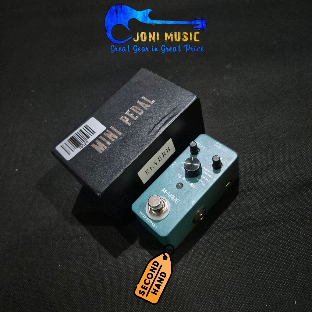 Efek Gitar Cuvave M-Vave Dig Reverb 9 in 1