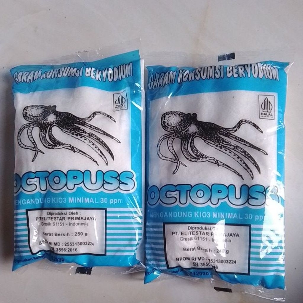 garam cumi/garam halus/