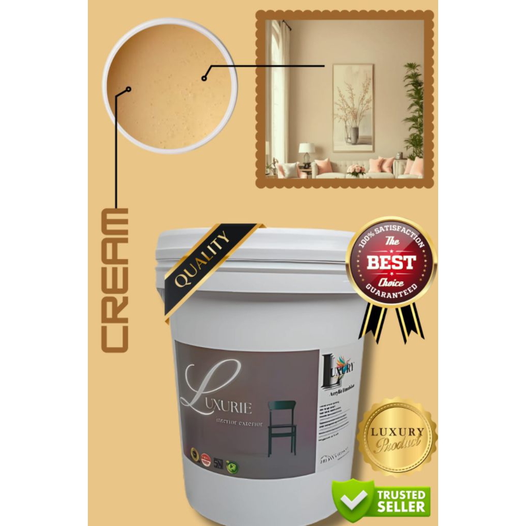 cat tembok  interior dan exterior 25 kg