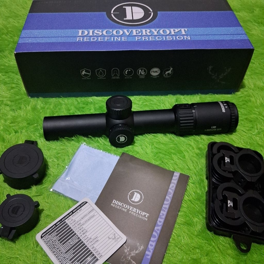 Teleskop discovery LHD 1-6x24 Ir sfp