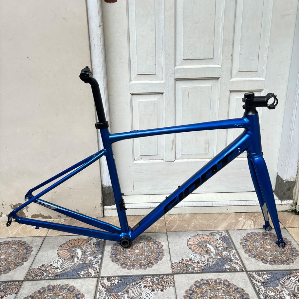 Giant contend 3 rimbrake size S frameset sepeda roadbike balap 700c