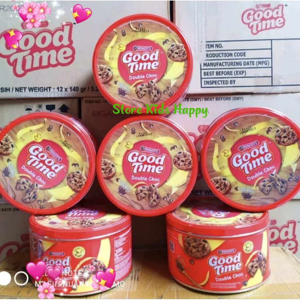Goodtime Cookies Coklat Festive 133 gram