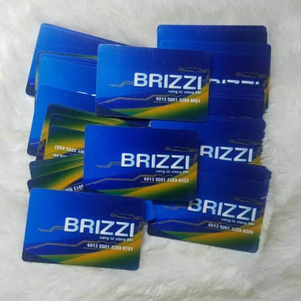 kartu BRIZZI Bank BRI support NFC e-toll uang elektronik emoney buat bandara belanja di Alfamart ind