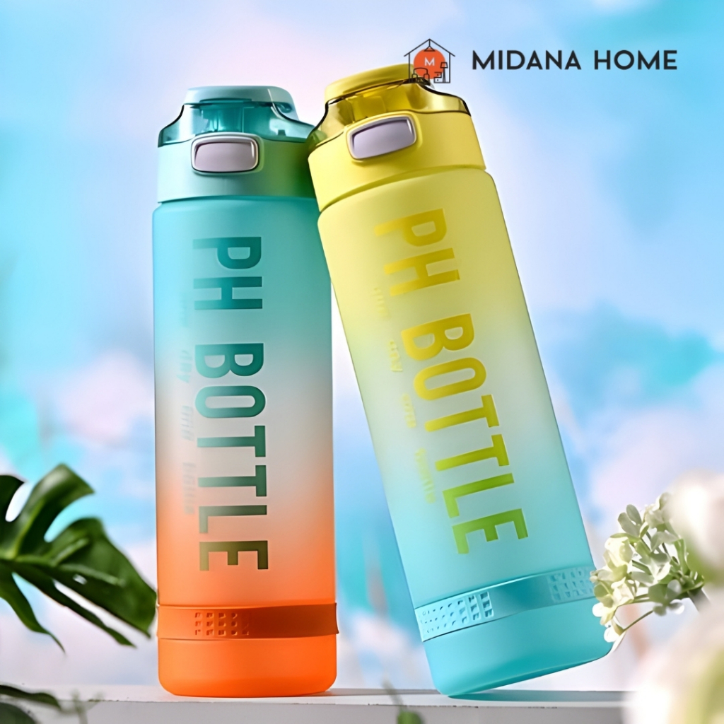 Botol Minum Aesthetic  | Botol Minum Sport | Botol Minum 1 Liter | Botol Minum Anak bpa free  | Tumb