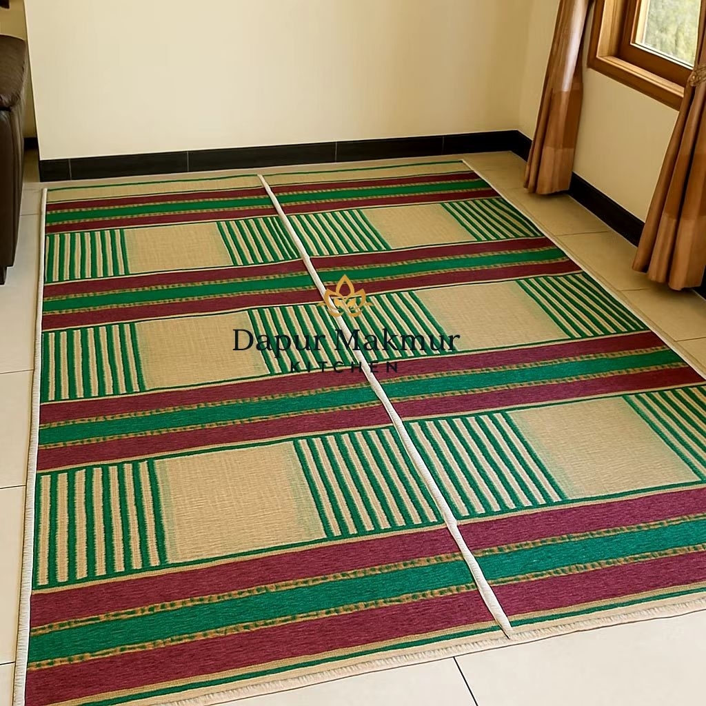 tikar mendong lipat jumbo tikar pandan tradisional khas tasikmalaya