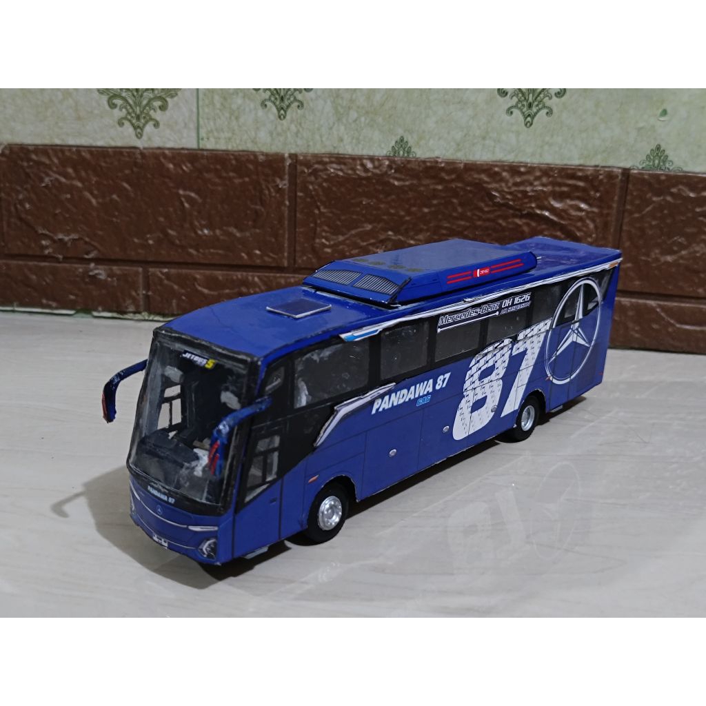 Miniatur bus Jetbus 5 SHD 1626S Pandawa 87 // Skala 1:50 - Papercraft Bus - RND Miniatur Official
