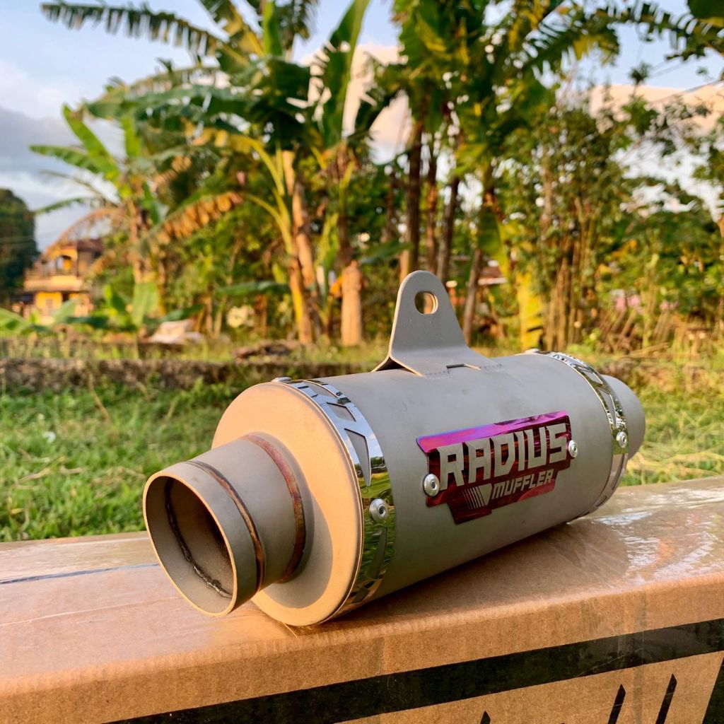 Silincer Only Knalpot Racing Gtx Rbt Kompetisi Original Radius muffler