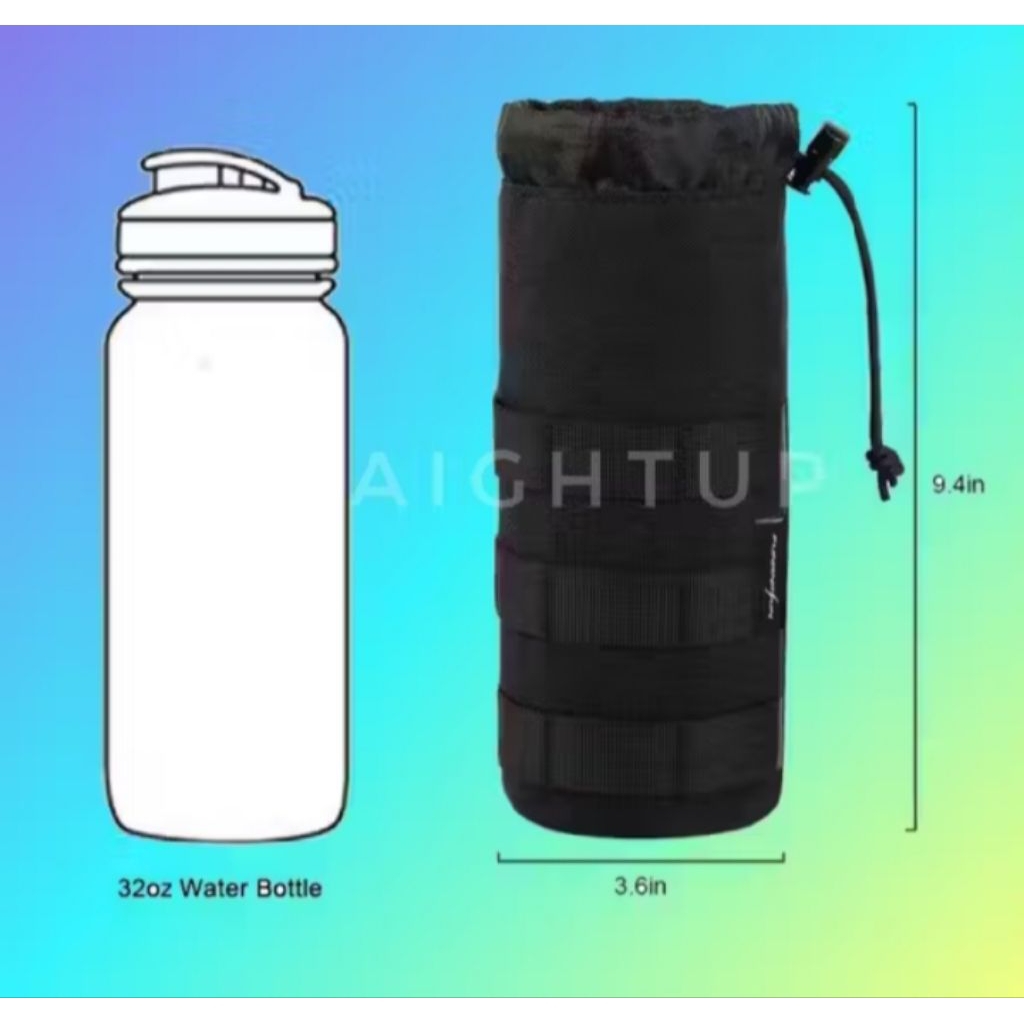 Tas botol minum outdoor/sarung botol minum tactical