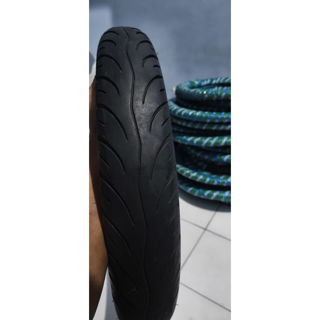 Ban bekas ory copotan planeto 80/90-17 presa tubles tambalan 2 tahun pembuatan  2022
