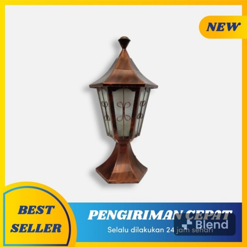 lampu taman pilar klasik/lampu klasik pilar