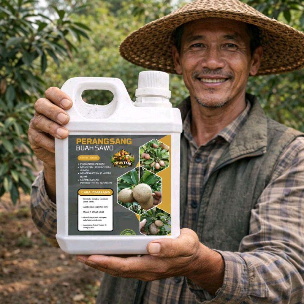 PESTISIDA PERANGSANG BUNGA DAN BUAH SAWO 1 LITER