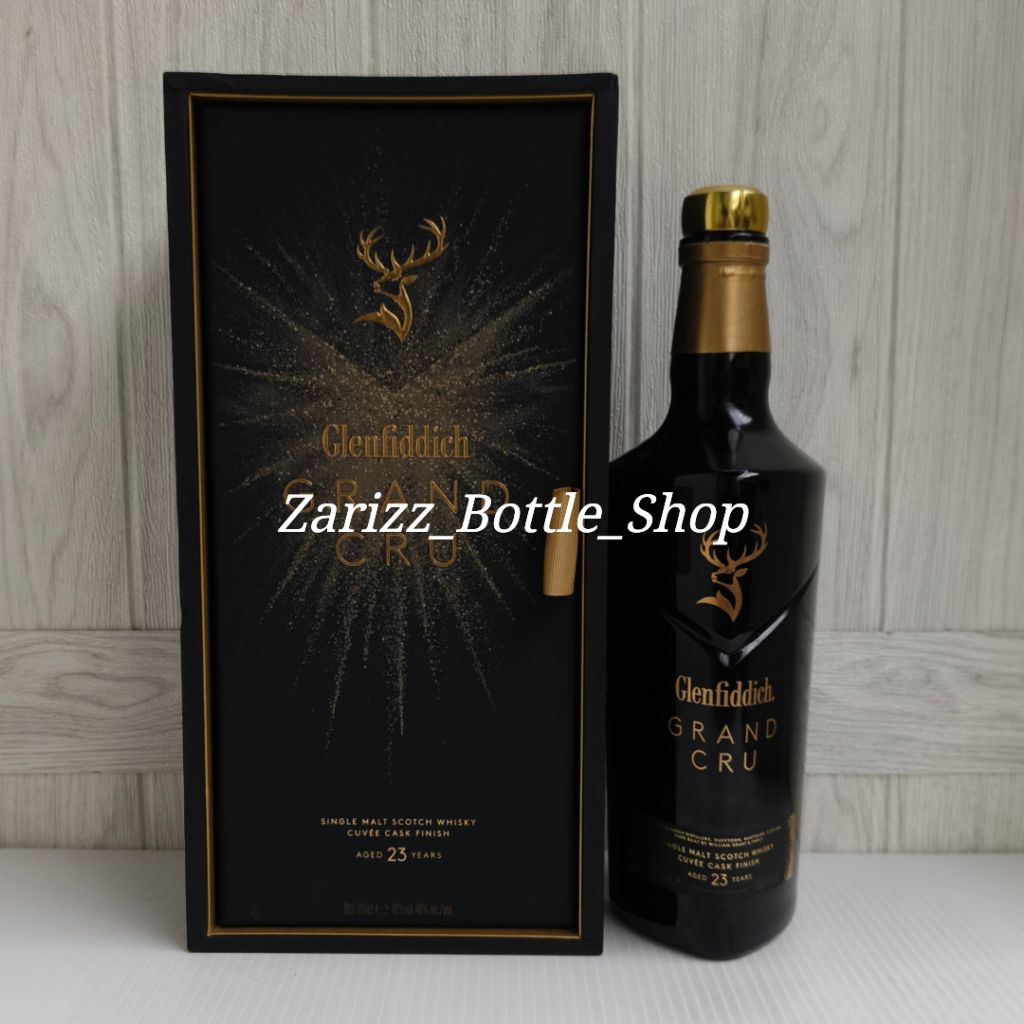 Botol Kosong Glenfiddich Grand Cru 23 Years 700ml + Box