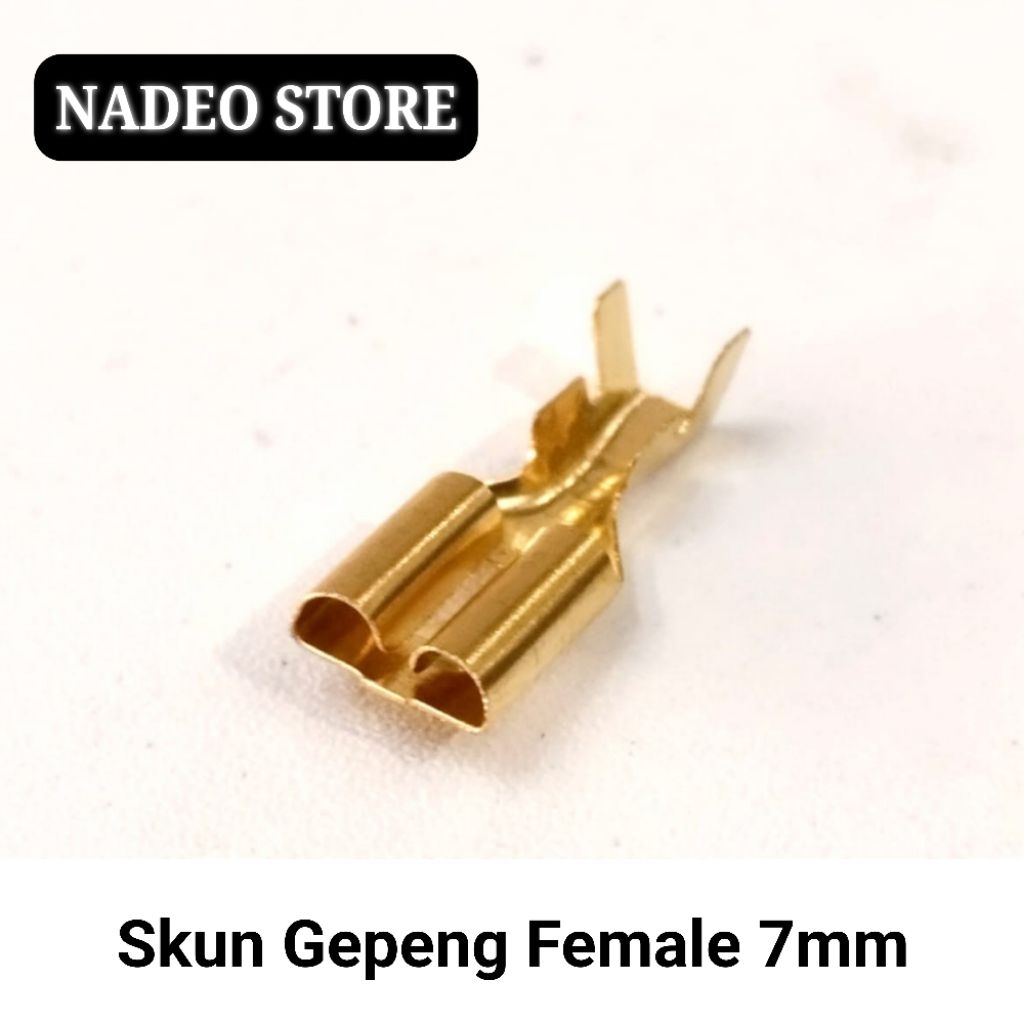 Skun Socket soket Relay Sekring Mobil motor gepeng 7 mm 7mm