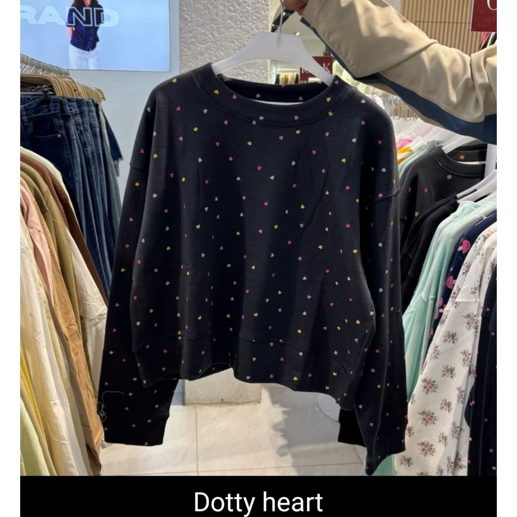 sweater atasan wanita- sweater crewneck wanita