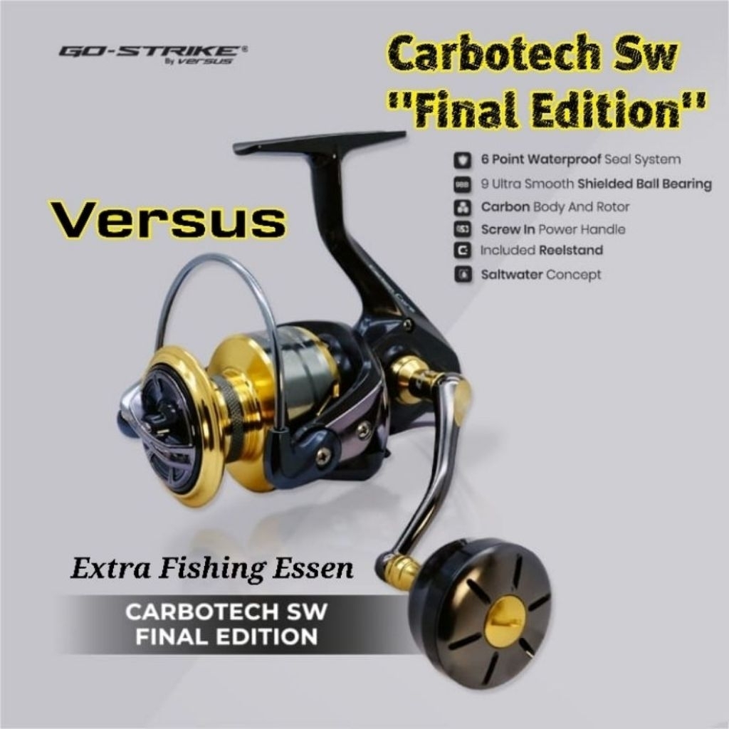 reel versus carbon tech final edition size 6000