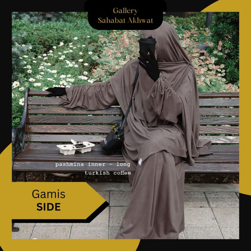 SIDE Gamis Abaya by SOFNI Klambieakhwat BISA COD by REQUEST