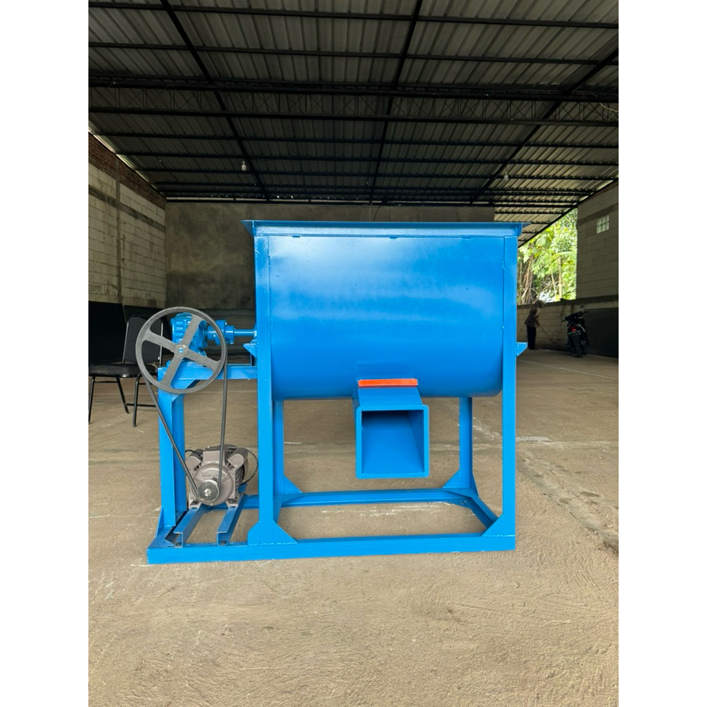 Mesin Mixer Pakan Ternak 100 Kg – Pengaduk Konsentrat, Jagung, Dedak