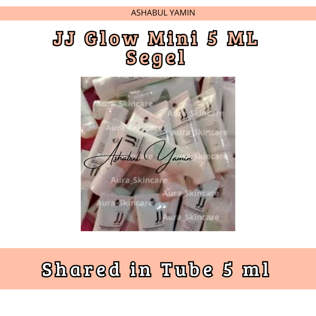 jj glow mini 5 ml share in tube segel jj glow ms glow