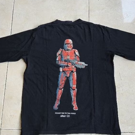 crewneck sweater star wars x ageless galaxy sith trooper second limited edition
