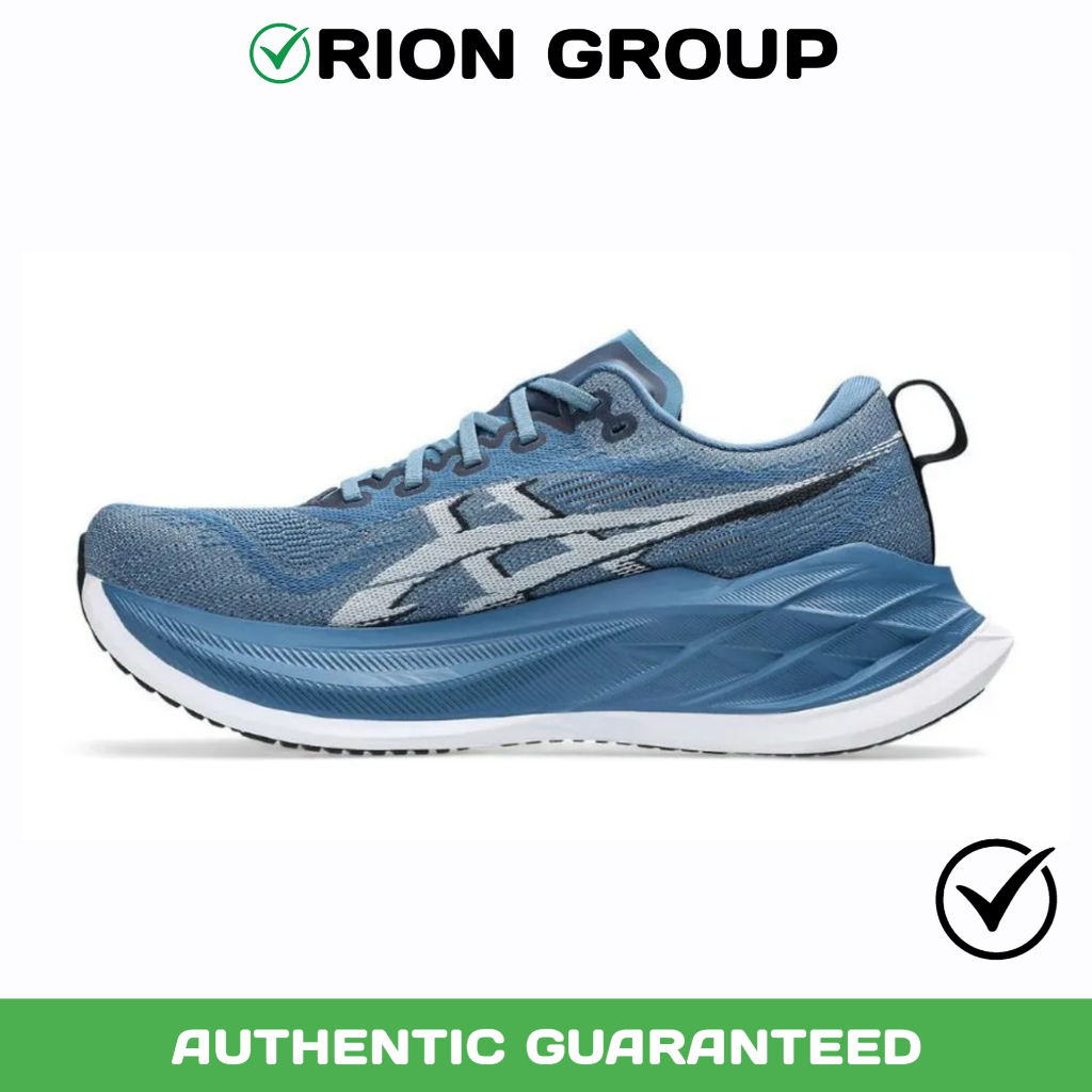 Sepatu Lari / Running Pria Wanita Asics Superblast 2 Winter Sea Blue Original