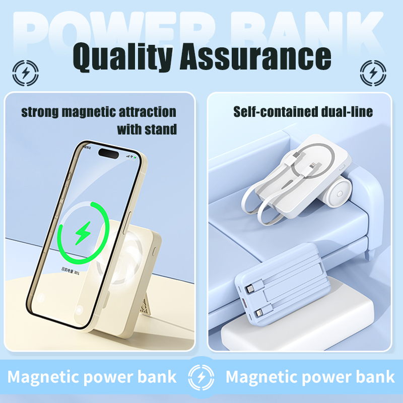 PROMO TERBARU 20000MAH POWERBANK MAGSAFE 10000MAH FAST CHARGING IPHONE WIRELESS POWERBANK MAGNETIC