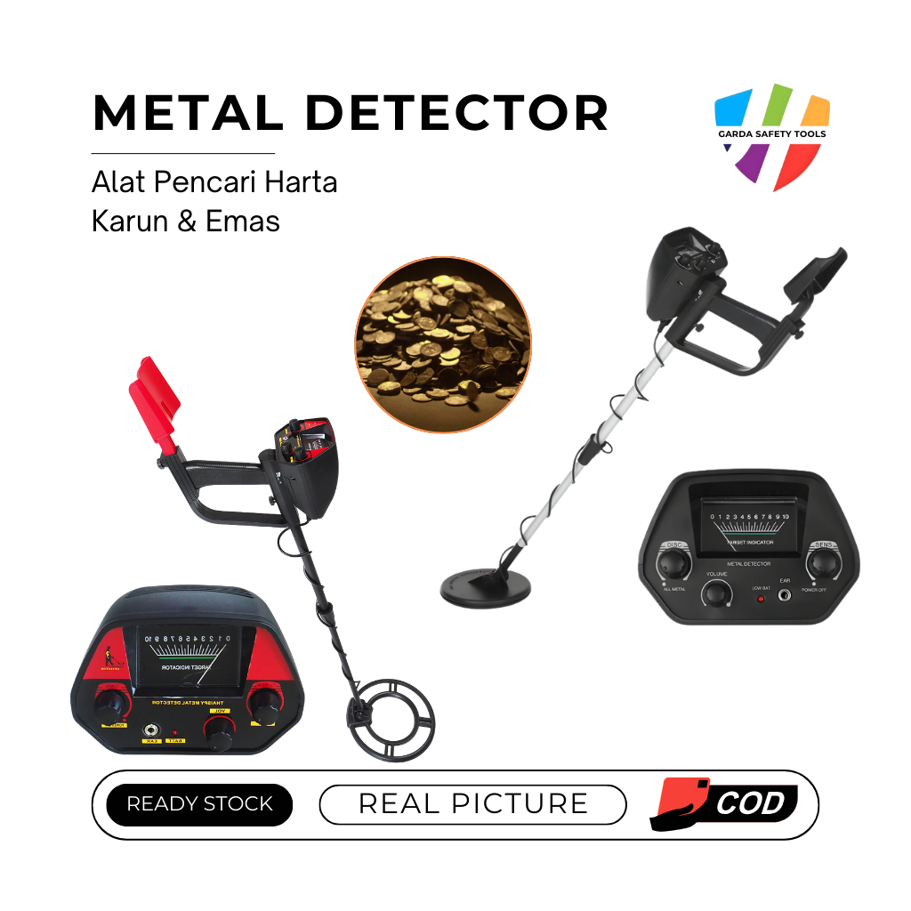 Sale Metal Detector MD-4030 / MD-5030 Alat Pendeteksi Logam Emas Harta Karun Underground Gold Digger