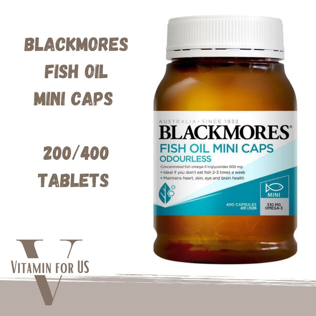 BLACKMORES Fish Oil Odourless Omega 3