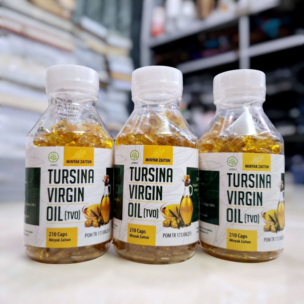 Minyak Zaitun Tursina Virgin Oil 210 kapsul