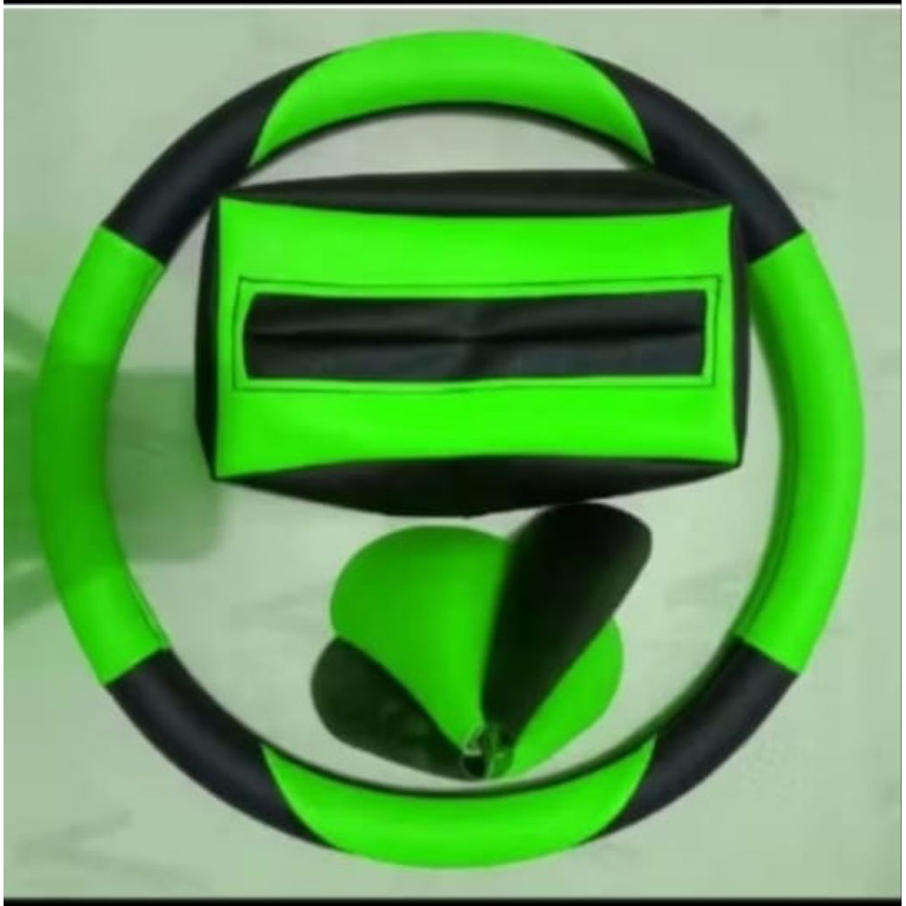 Paket komplit Sarung Stir Mobil Pickup L300,T120ss,Mega Caryy Cover Stir+Bungkus perseneling