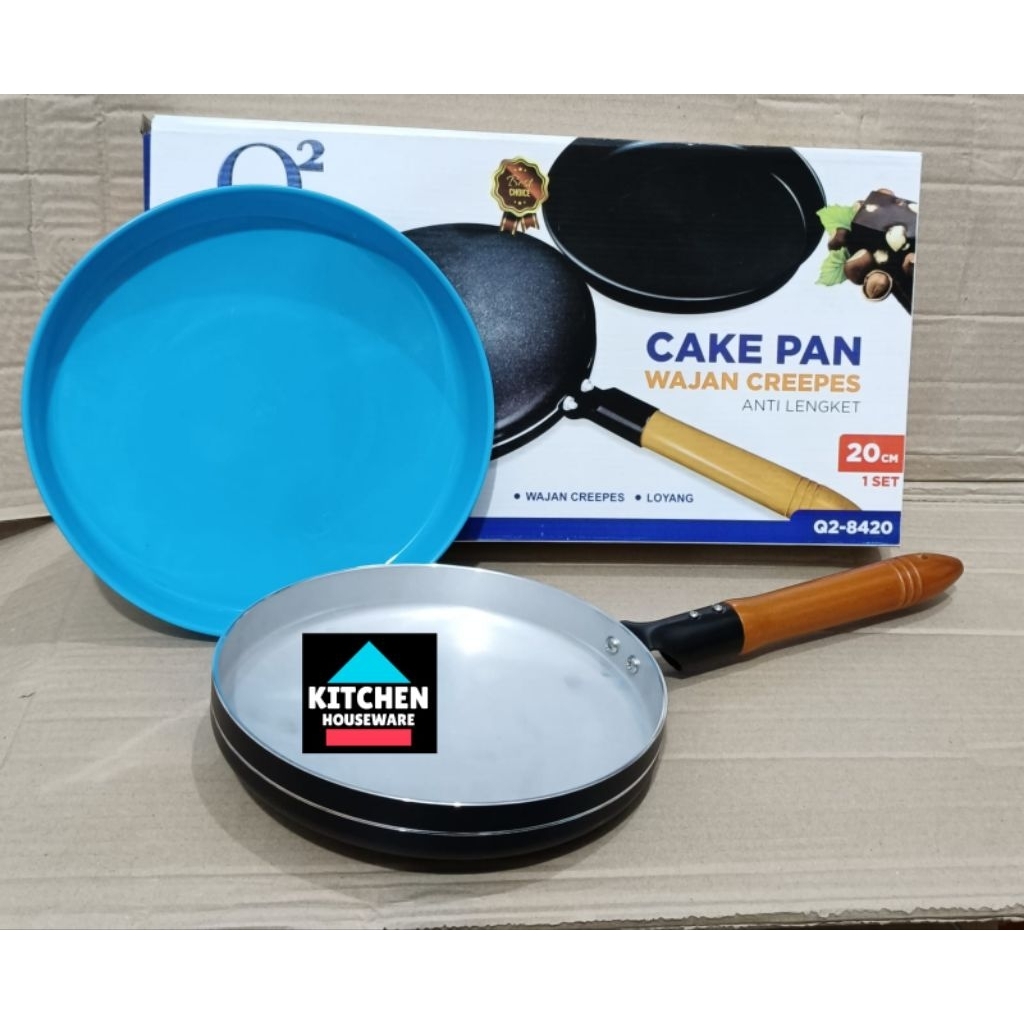 Teflon Crepes Maker Lumpia Risolf  Bulat