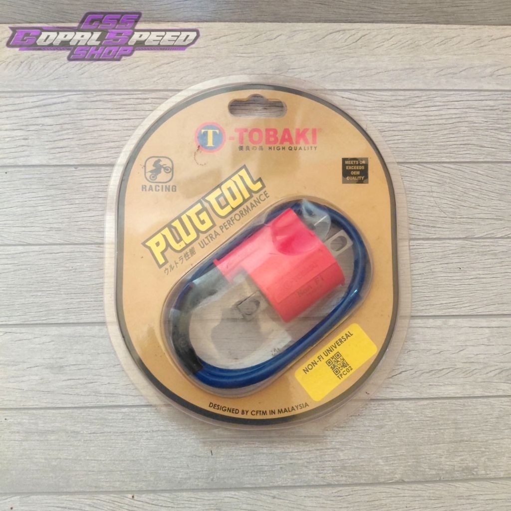 Koil Racing Tobaki Racing Universal/Semua Motor Karbu, Non Injeksi