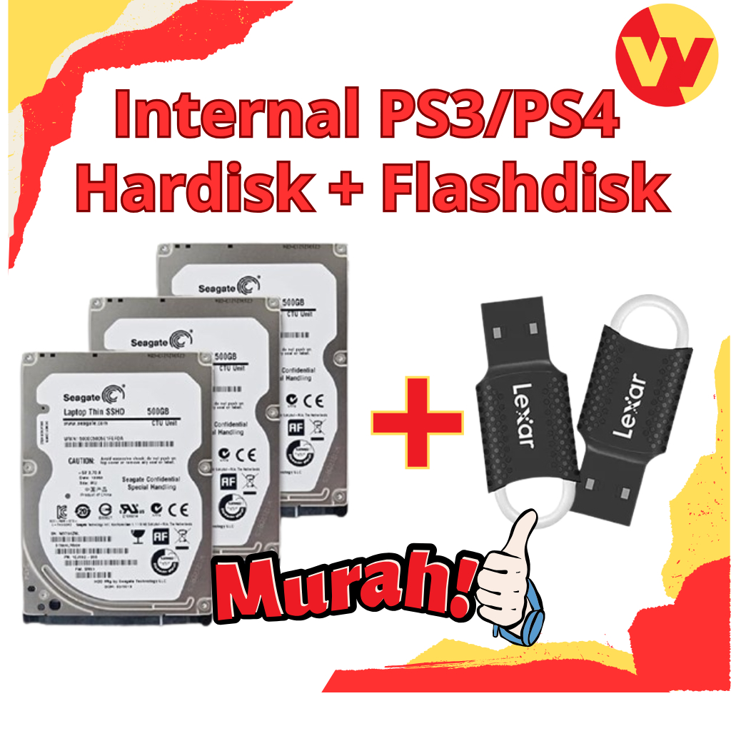 Hardisk Internal PS3/PS4 + Flashdisk Update Hardisk Dalam PS3/PS4 + Flashdisk Update CFW/HFW/HEN/ORI