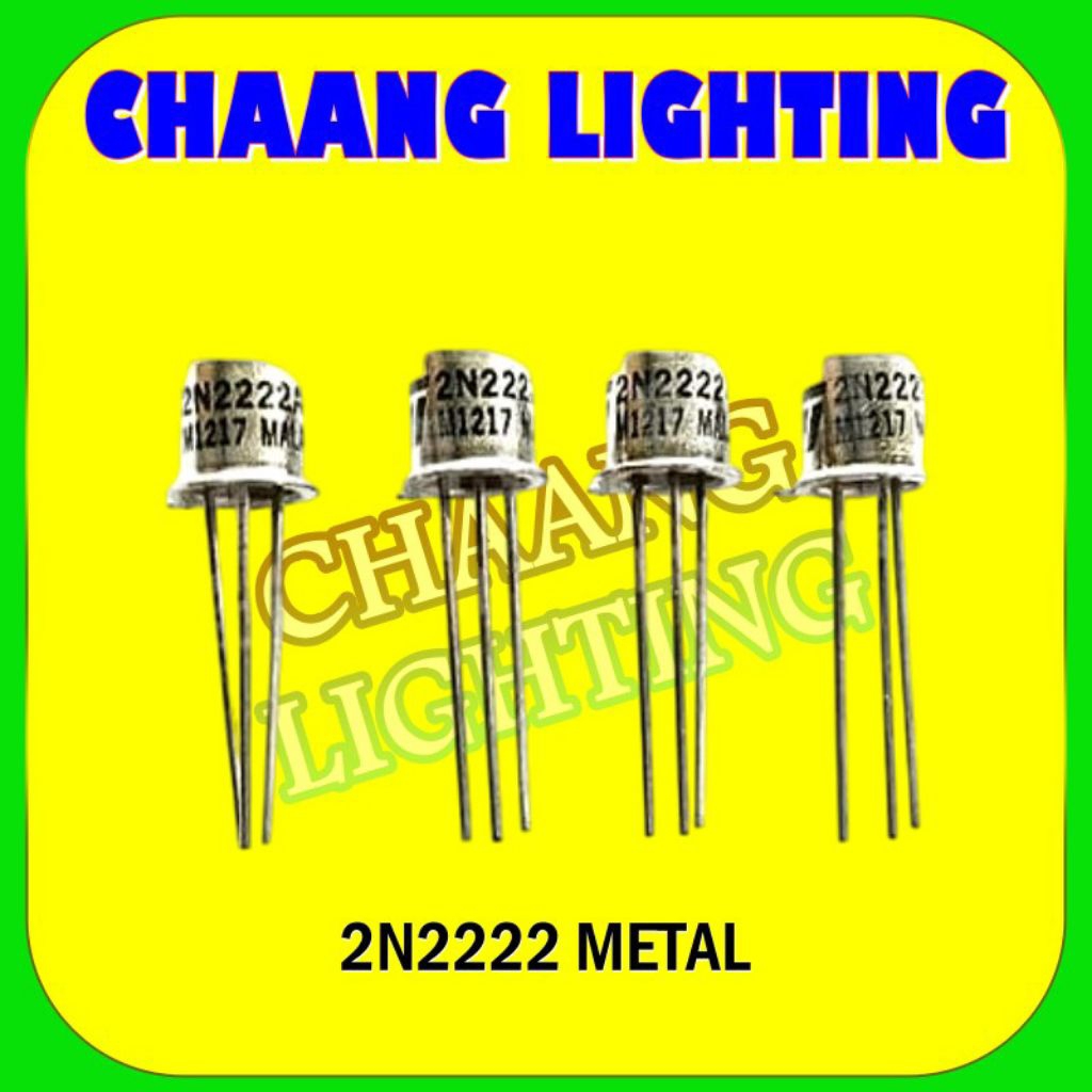 2N2222 METAL TRANSISTOR 2N2222 ORIGINAL 2N 2222 TO-18 TRANSISTOR NPN 2N2222 METAL