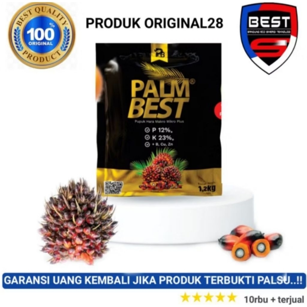 Palm Best Pupuk Sawit Makro Mikro Plus 1 kg