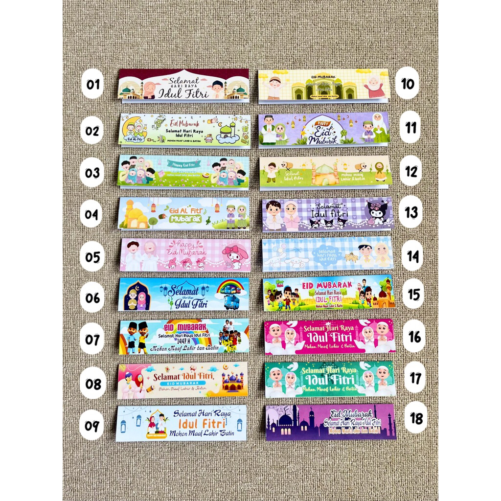 Plastik Hampers Snack Lebaran idul fitri Ulang Tahun / Bingkisan Snack / Plastik Hampers Label Custo