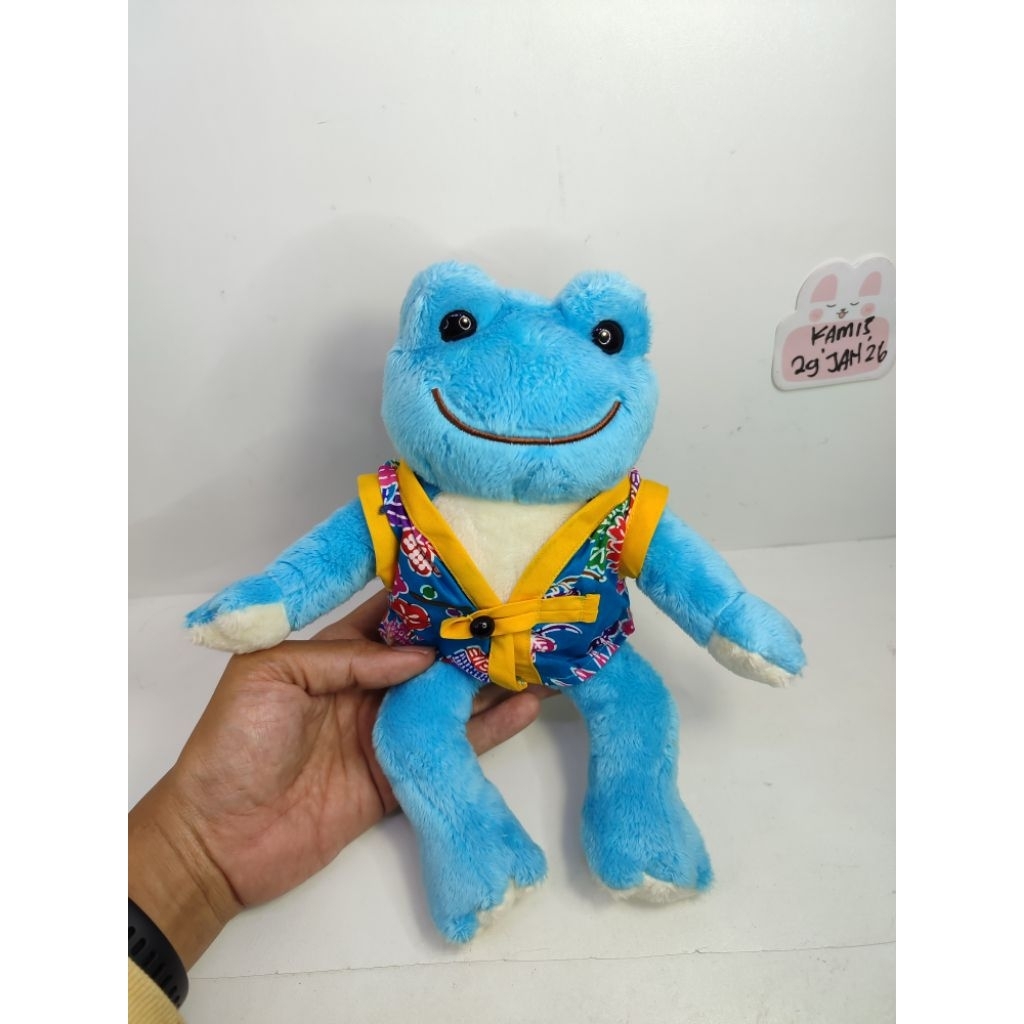 boneka pickles the frog costum original