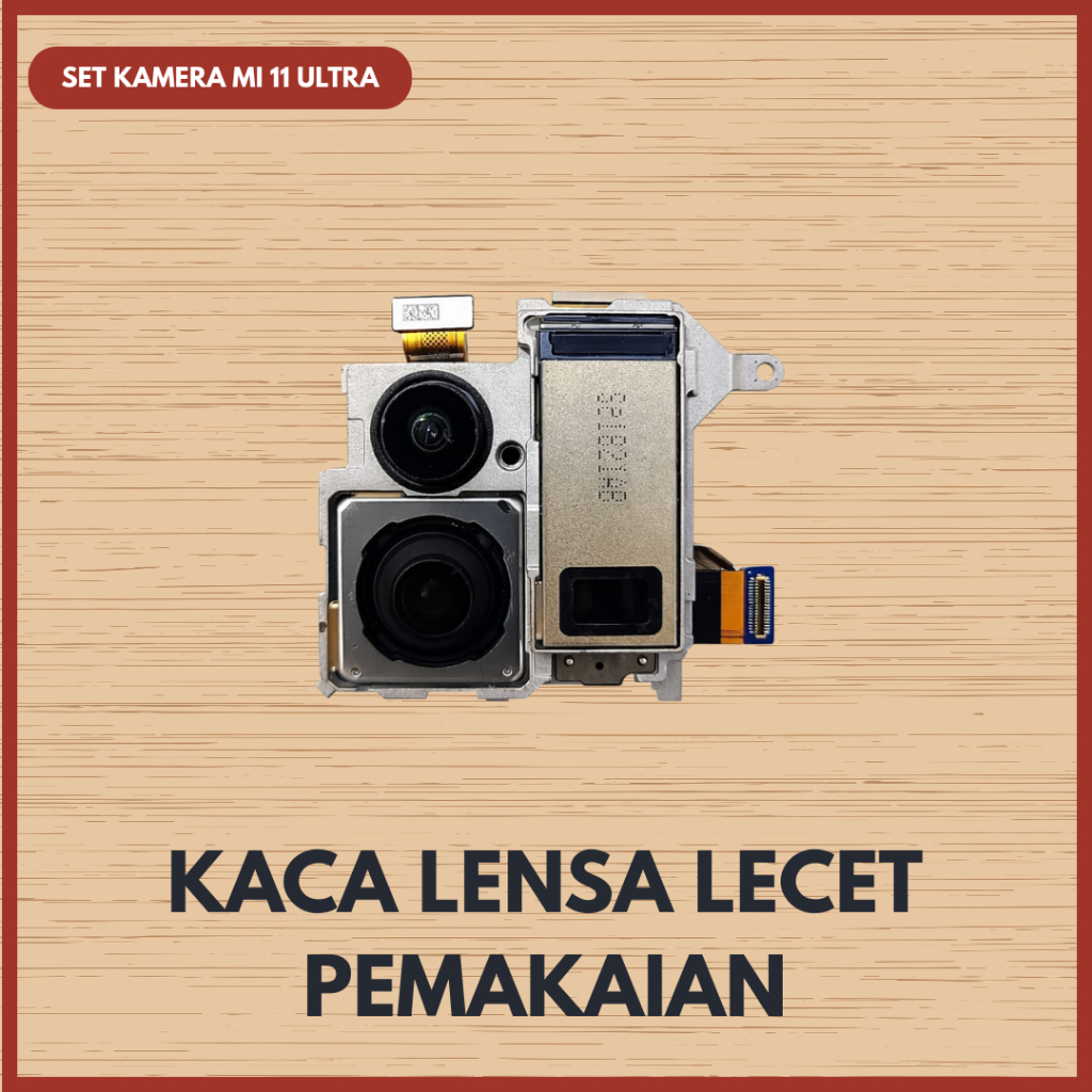 SET KACA KAMERA MI 11 ULTRA MINUS LECET PEMAKAIAN