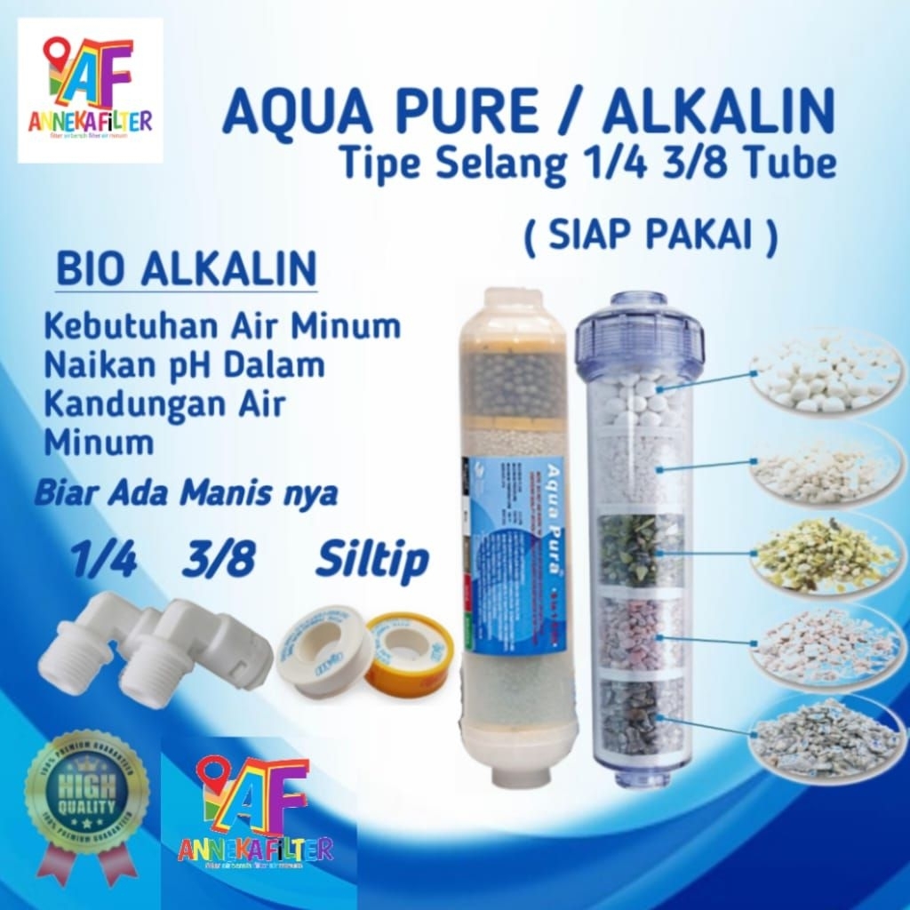 AQUAPURE 5 STEP / BIO ALKALIN / FIlter Air Minum