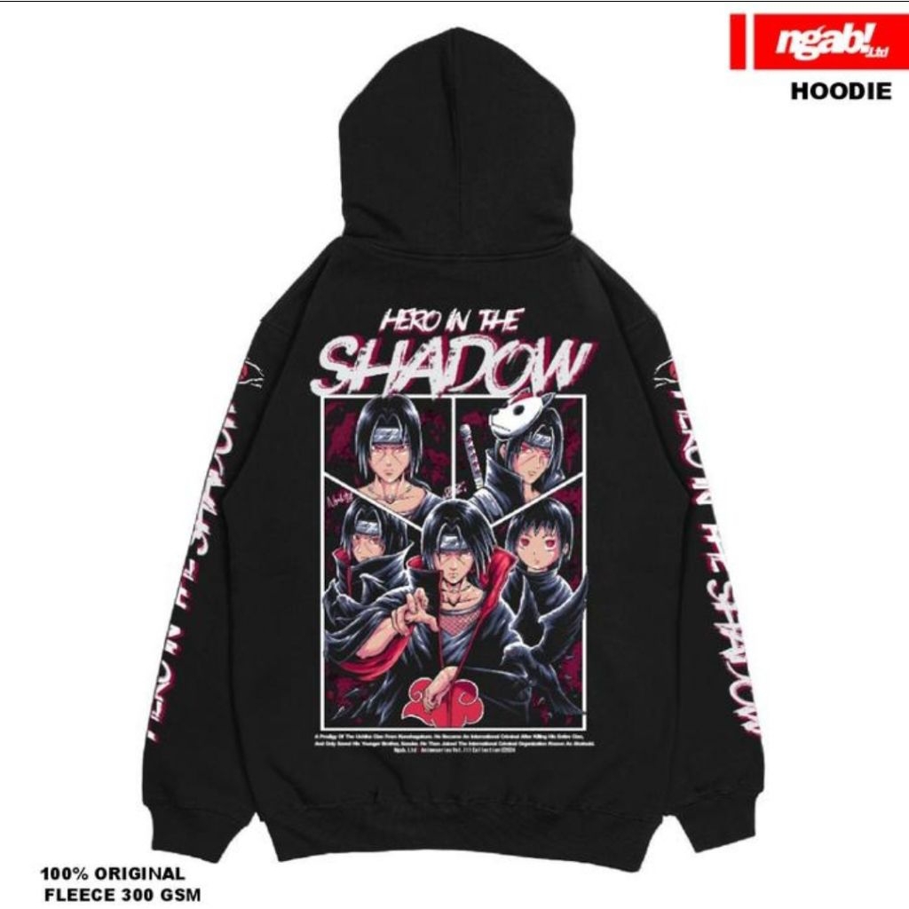 Jaket Hoodie sasuke naruto ngab ltd